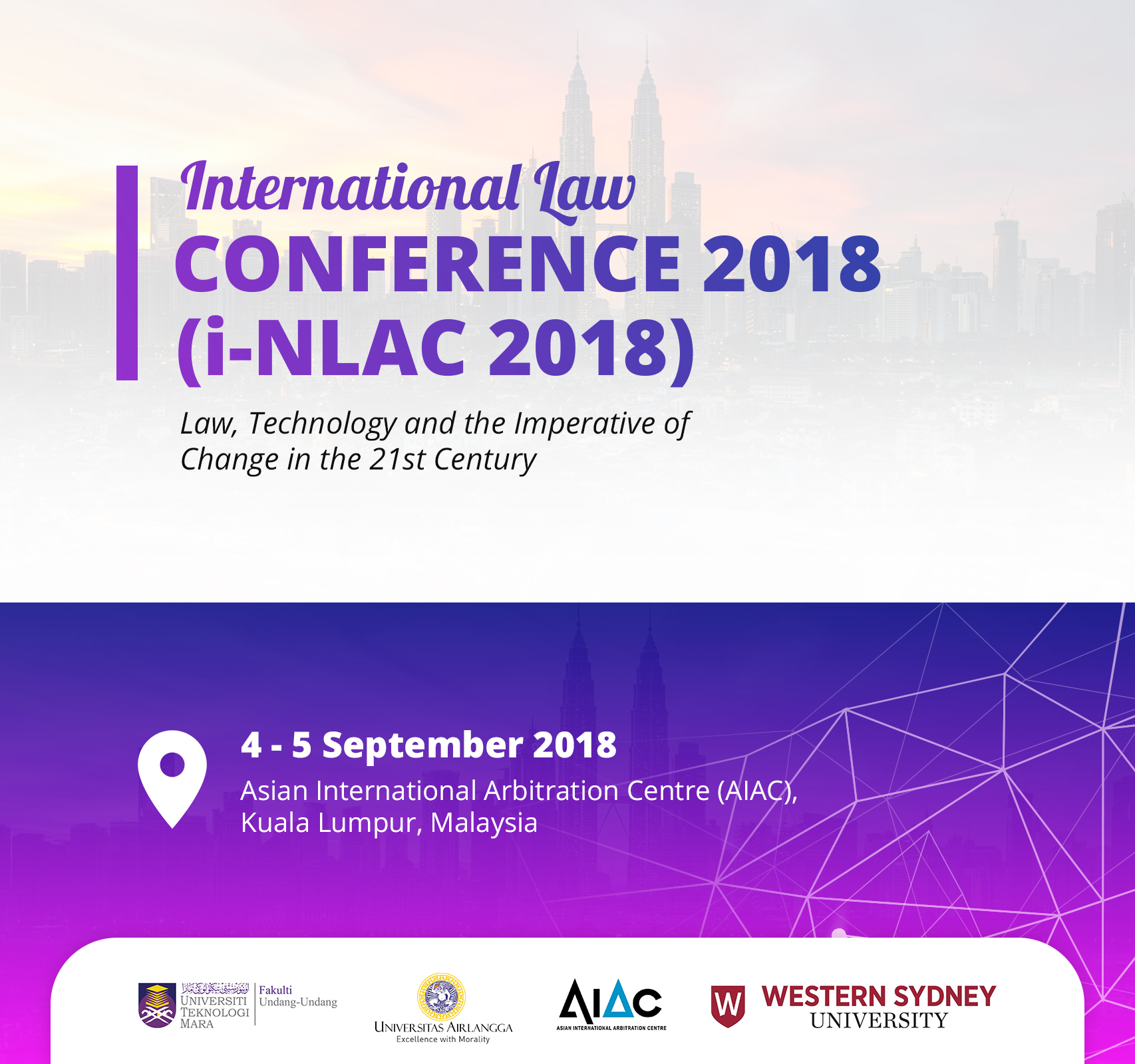 International Law Conference 2018 (i-NLAC 2018)